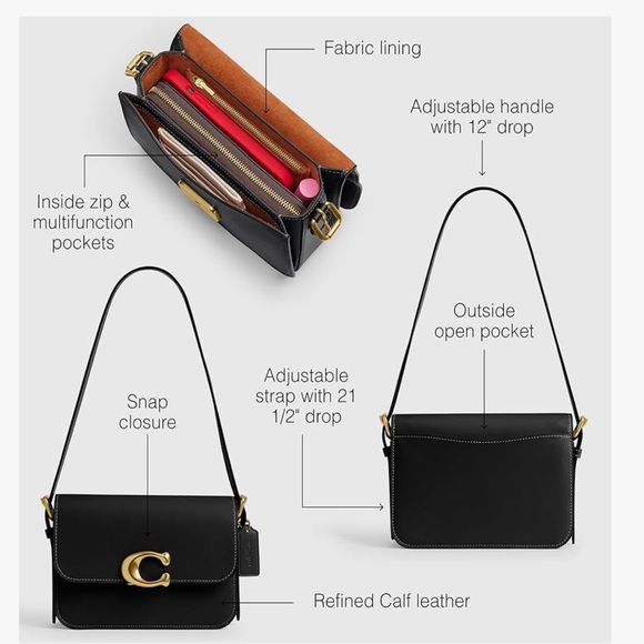 NWT Coach Shoulder Bag - Picture 11 of 13